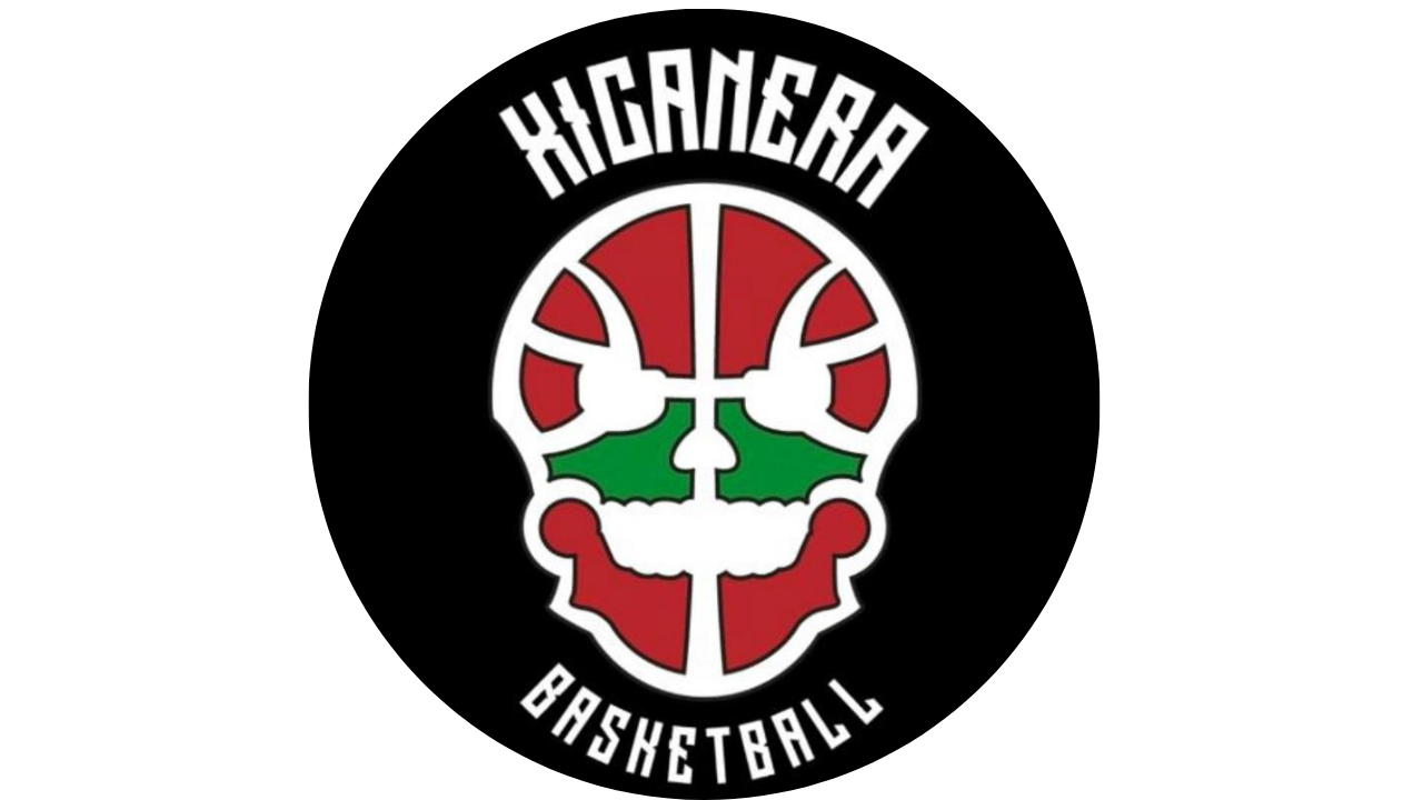 Xicanera Basketball — arte oficial de divulgação do time
